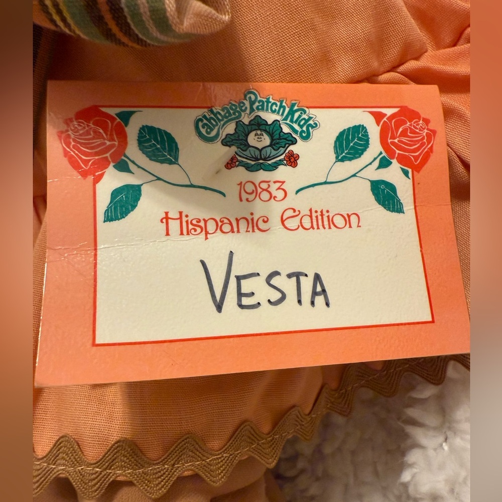 1983 Hispanic Edition, Cabbage Patch, The Little People. Meet Fernando & Vesta! - Picture 4 of 16